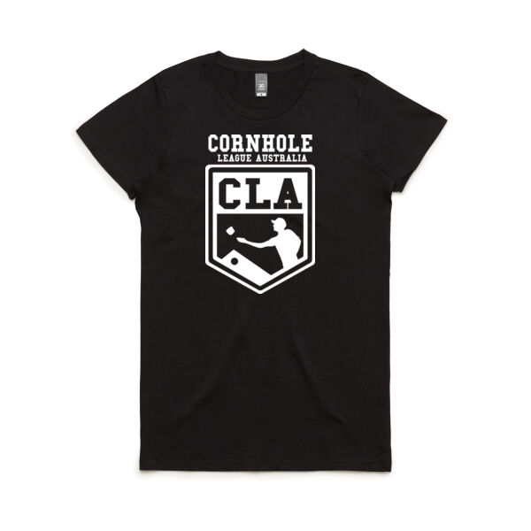 Cornhole League Australia Ladies T-Shirt Thumbnail